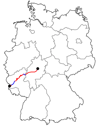 Verlauf der B 49