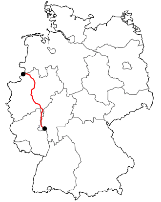 Verlauf der B 54