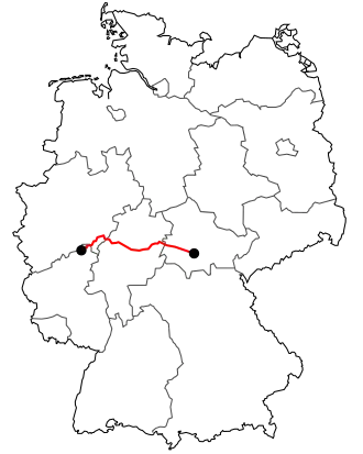 Verlauf der B 62