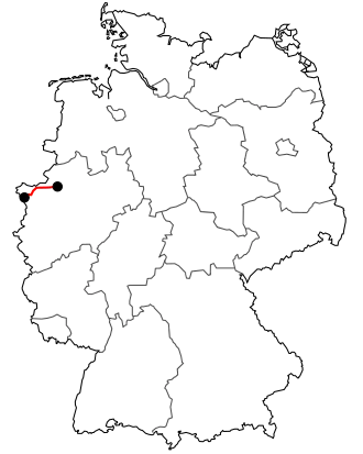 Verlauf der B 67