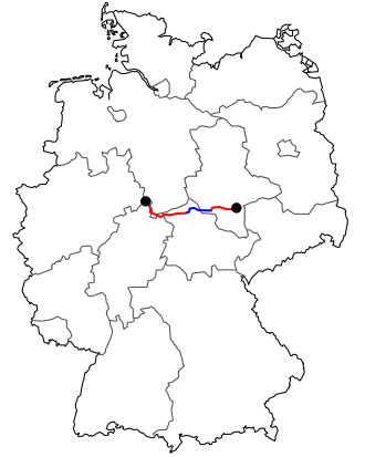 Verlauf der B 80