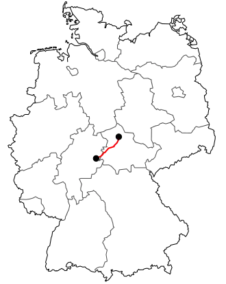 Verlauf der B 84