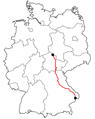Verlauf der B 85