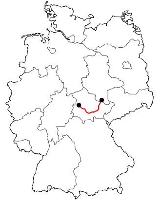 Verlauf der B 88