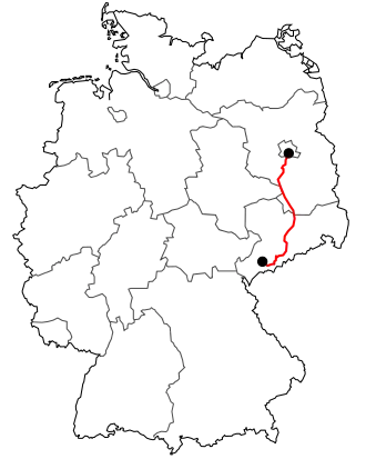Verlauf der B 101