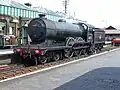 Museumslokomotive 61572 in BR-Lackierung 2003 im Bahnhof von Sheringham