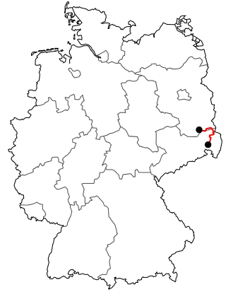 Verlauf der B 156
