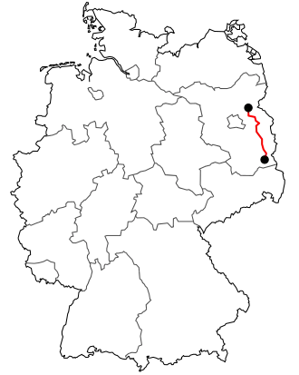 Verlauf der B 168