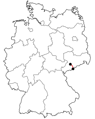 Verlauf der B 174