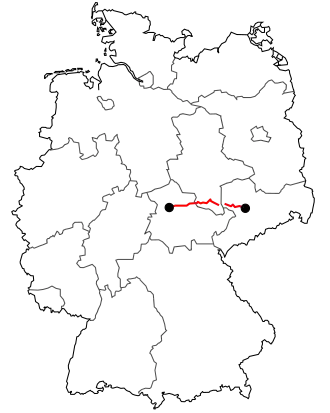 Verlauf der B 176