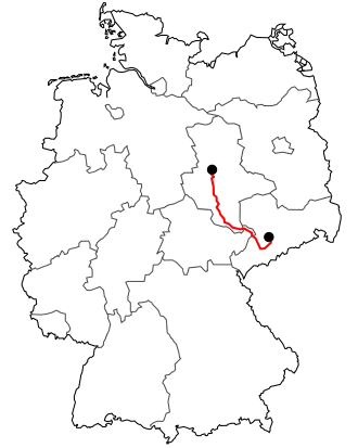 Verlauf der B 180