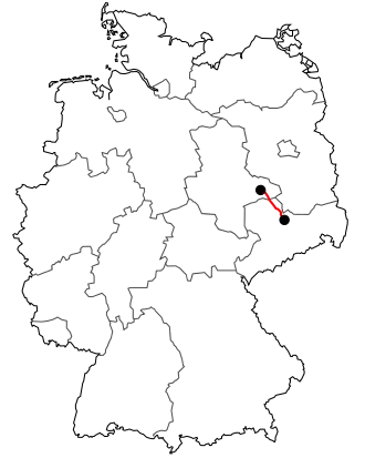Verlauf der B 182