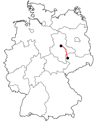 Verlauf der B 184