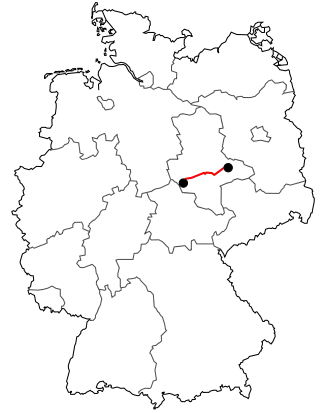 Verlauf der B 185