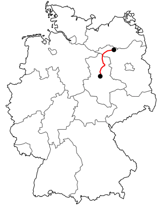 Verlauf der B 189