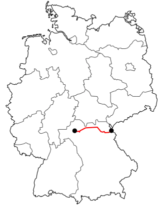 Verlauf der B 303