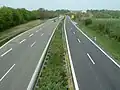 Vierspurige B&nbsp;30 bei Achstetten