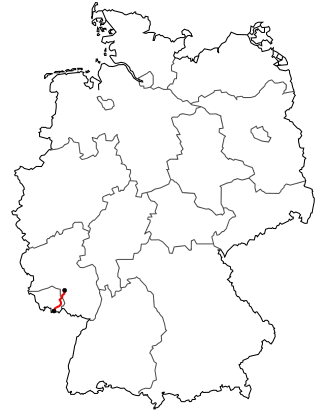 Verlauf der B 423