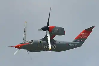 Bell-Agusta BA609 auf der Paris Air Show 2007