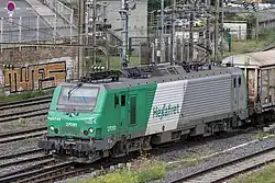 Lokomotive am Güterzug