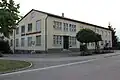 Fabrikgebäude der BEMO-Modelleisen­bahnen in Uhingen