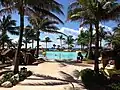Poolbereich des Atlantis-Hotels
