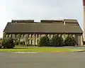 Gebäude Schwerspatanlage, historisch Rösthütte, Zustand vor dem Abbruch 2002