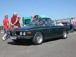 E9 als Cabriolet, Front