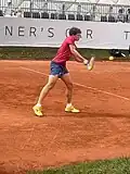 Ben Shelton, Training bei den BMW Open 2025