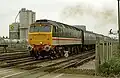 47 602 Glorious Devon in InterCity-Lackierung, Southampton 1989