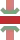 Kreuzung geradeaus unten