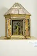 Buddhistischer Schrein (Pirit Mandapaya), geöffnet. Sri Lanka, 19. Jhdt.