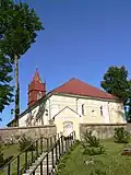 Rückseite der Kirche