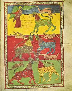 Beatus von Valcavado, Heuschreckenplage