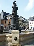 Uthmann-Brunnen in Annaberg (Rekonstruktion)