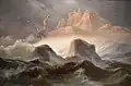 Sturm an der norwegischen Küste, 1846
