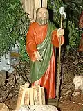 Krippenfigur im Kloster Marienfeld