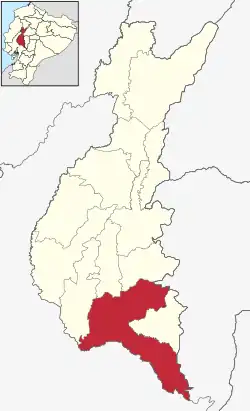 Der Kanton Babahoyo in der Provinz Los Ríos