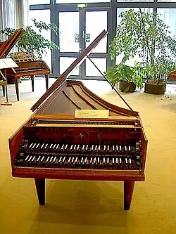 Zweimanualiges Cembalo