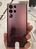 Rückseite des Galaxy S22 Ultra