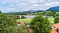 Blick über den Soiener See ins westliche Umland