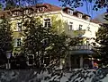 Sonnenheim, Parkstraße&nbsp;5, 1929 errichtet vom Verband der Pensionsversicherung[23][Anm. 9]