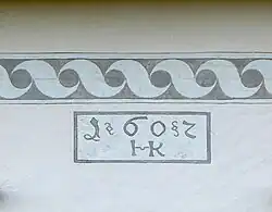 Sgraffito 1607 I K