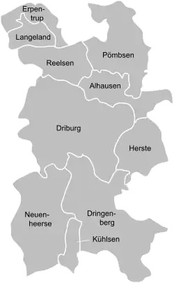 Ortsteile