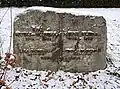 Grabstein der Familie Buscham auf dem Neuen Friedhof in Bad Honnef