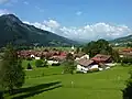 Blick über Bad Hindelang