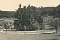 Schwimmbad von 300m2 an Stelle des Weihers 1935