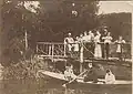 Bad Schauenburg grosser Weiher ca. 1910