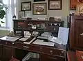 Sepp-Mahler-Haus, im „Büro“: Schreibtisch des Vaters