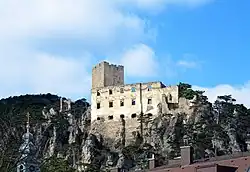 Südansicht der Burg